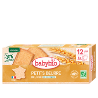 Biscuiti Bio Petite Beurre cu unt pentru copii, +12 luni, 120 g, Babybio