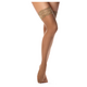Ciorap coapsa cu banda silicon, Nr 6, 20-30 mmHg, Bej, Lady Gloria 661800