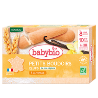 Biscuiti Bio cu vanilie pentru dentitie, +8 luni, 120 g, Babybio