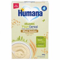 Cereale Bio din gris, +4 luni,200 g, Humana