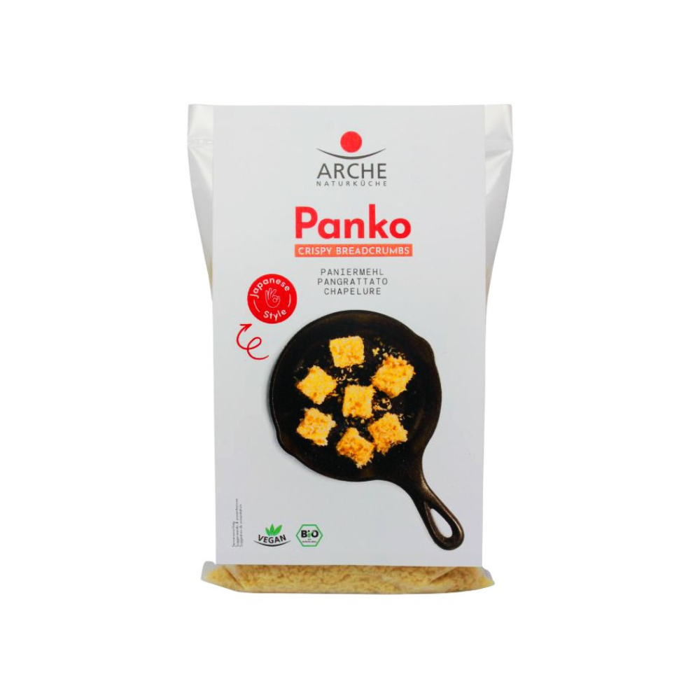 Panko pesmet Bio in stil japonez, 125 g, Arche