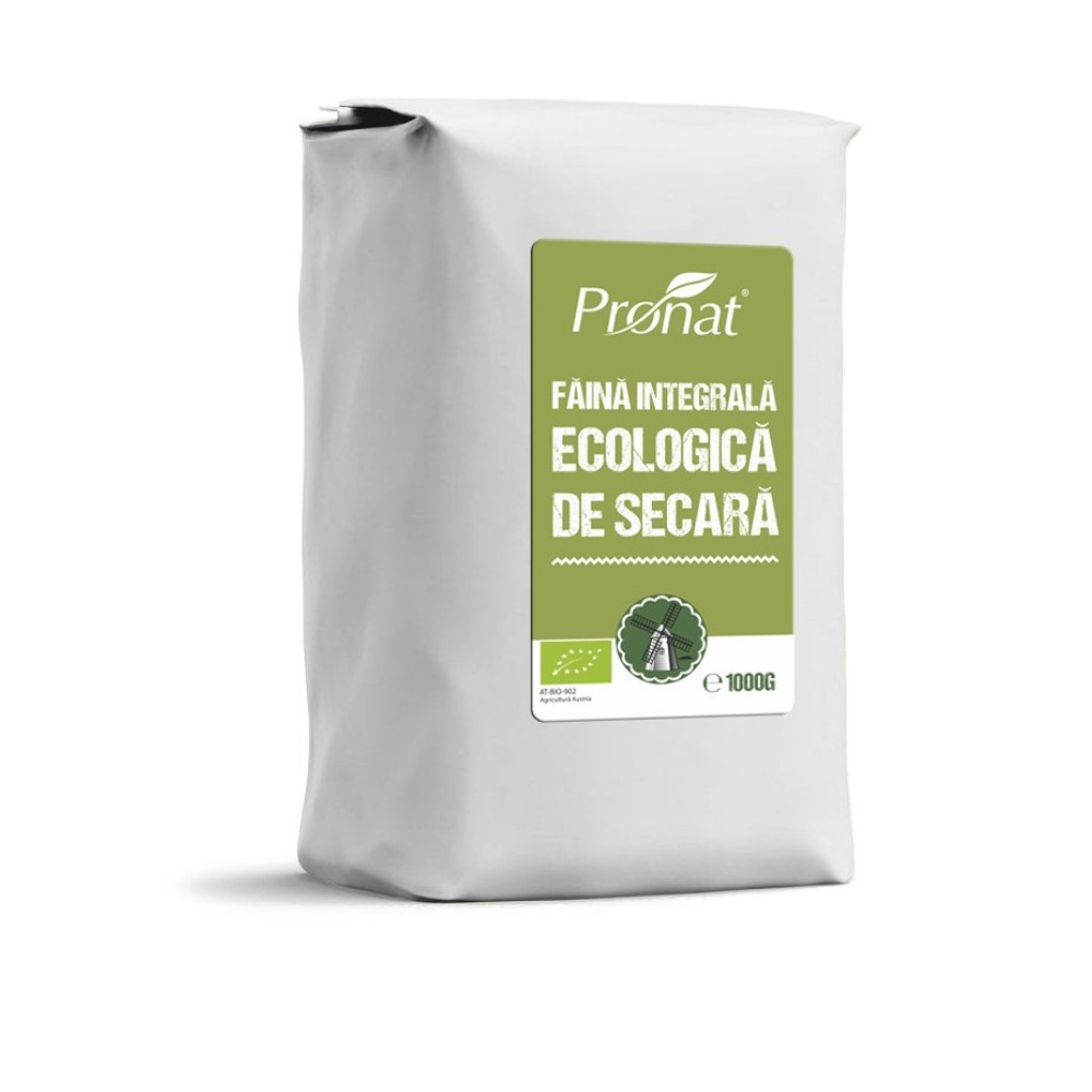 Faina Bio alba de secara, 1 kg, Pronat