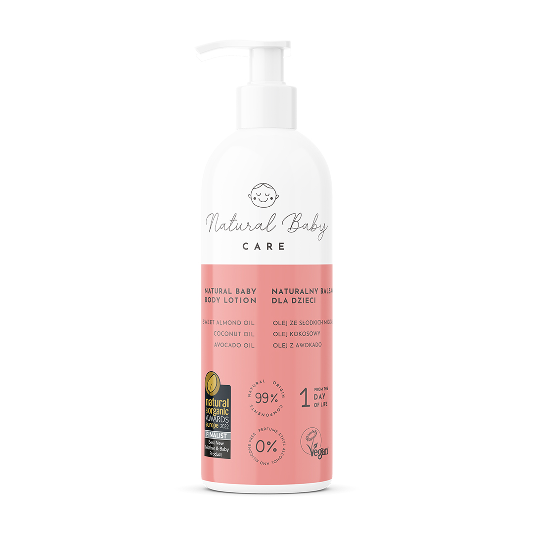 Lotiune de corp naturala pentru bebelusi, 200 ml, Natural Baby Care