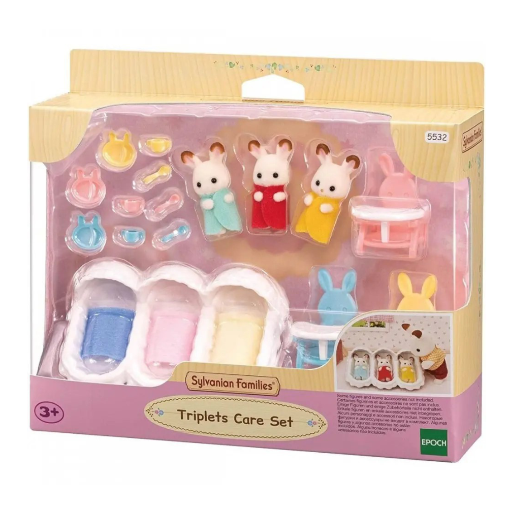 Set de ingrijire a Iepurasilor Tripleti Sylvanian Families, Epoch