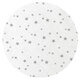 Aparatoare pentru patut cu panglici, Mini Gray Stars, 180x30 cm, MimiNu 641608