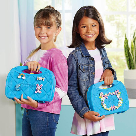 Set Margele pentru incepatori cu geanta, +4 ani, Aquabeads 641649