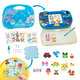 Set Margele pentru incepatori cu geanta, +4 ani, Aquabeads 641646