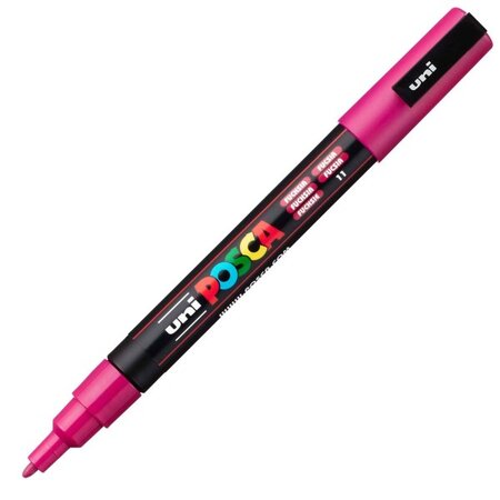 Marker acrilic PC-3M Fine, Fucsia 11, Posca 641675