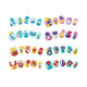 Set Margele Stickere pentru unghii Printese Disney, +4 ani, Aquabeads 641662