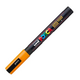 Marker acrilic PC-3M, Portocaliu 3, 1 bucata, Posca 641679