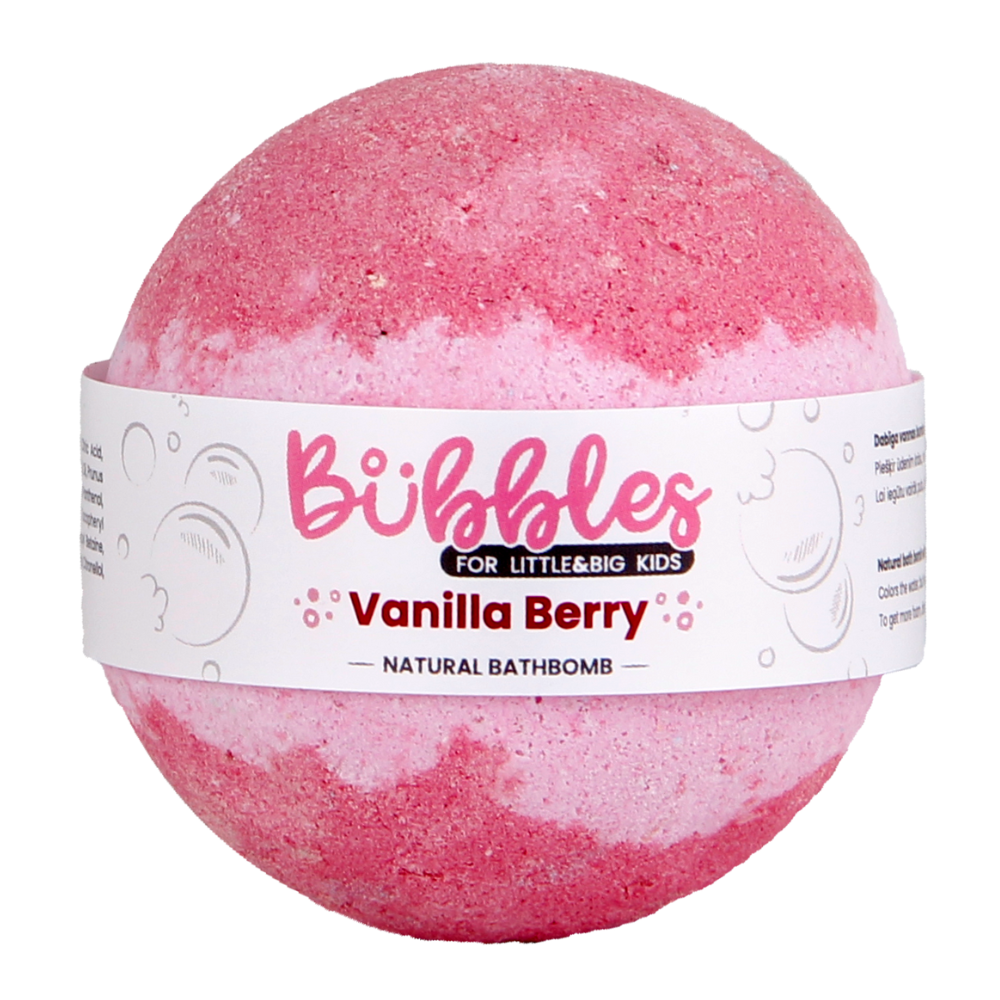 Bila de baie pentru copii Vanilla Berry, 120 g, Bubbles