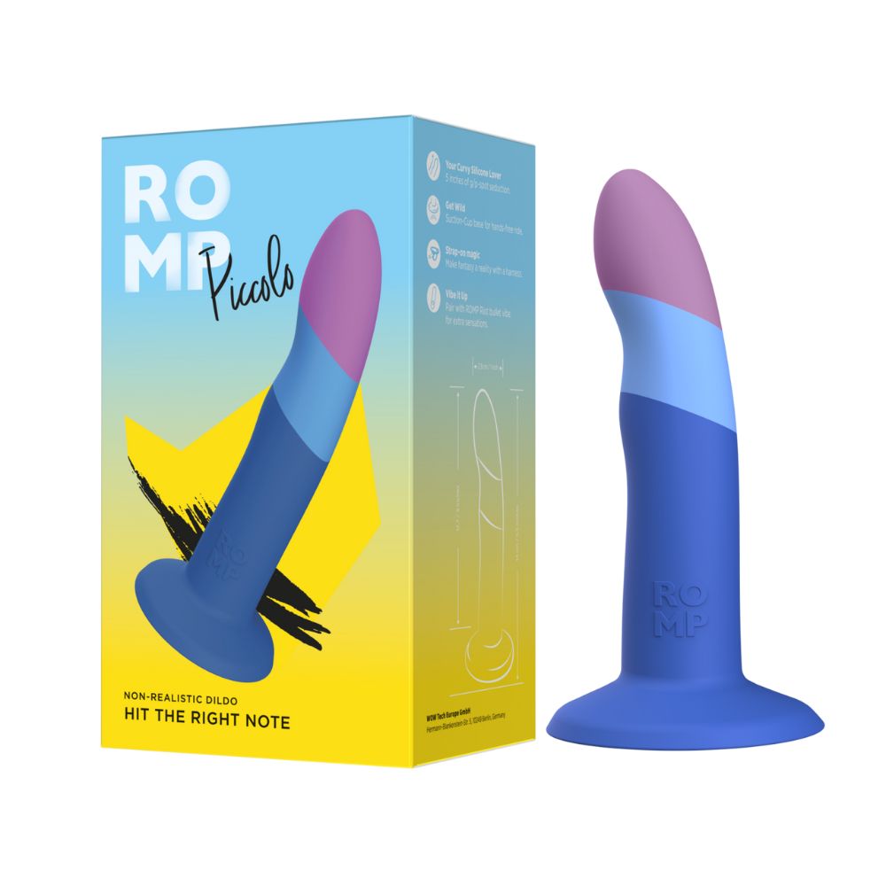 Dispozitiv fara vibratii pentru stimulare intima Piccolo Dizzi, 1 buc, Romp