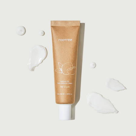 Crema intensiva bogata in ulei de cocos, 50 g, Rootree 641766