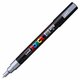 Marker acrilic PC-3M Fine, Argintiu 26, Posca 641871
