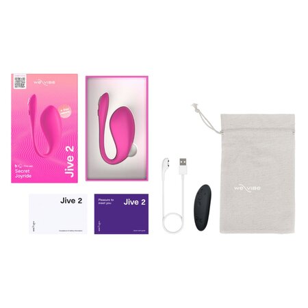 Vibrator pentru cuplu Jive 2, Roz, 1 buc, We-Vibe 641786