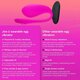 Vibrator pentru cuplu Jive 2, Roz, 1 buc, We-Vibe 642186