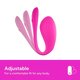 Vibrator pentru cuplu Jive 2, Roz, 1 buc, We-Vibe 642183