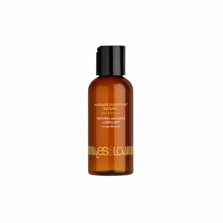 Lubrifiant natural pentru masaj, Orange Blossom, 100 ml, Yesforlov 641828