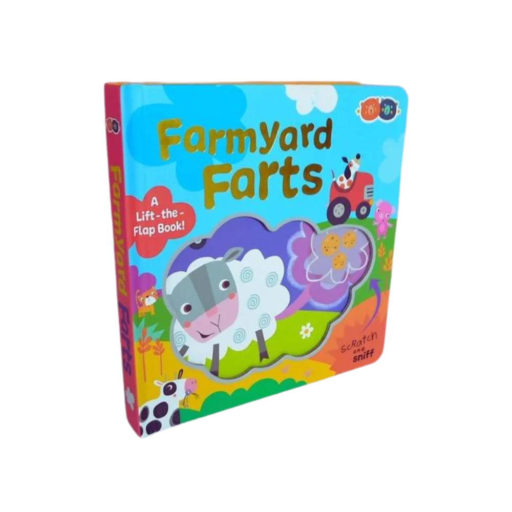 Carte Razuieste si miroase Farmyard Fart Book, +2 ani, Buddy&Barney