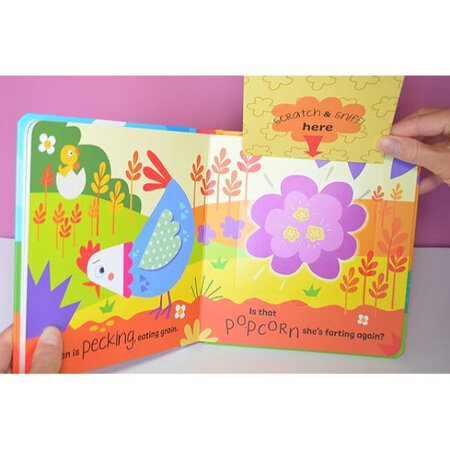 Carte Razuieste si miroase Farmyard Fart Book, +2 ani, Buddy&Barney 641836