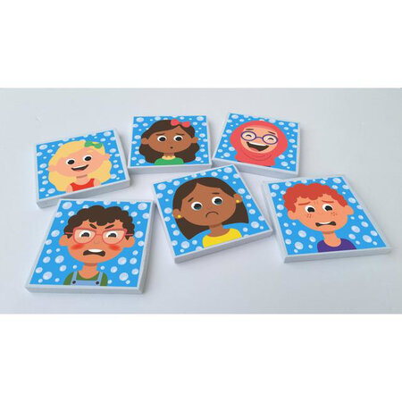 Carte si stickere pentru baie care isi schimba culoarea Emotii, +12 luni, Buddy&Barney 641841