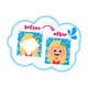 Carte si stickere pentru baie care isi schimba culoarea Emotii, +12 luni, Buddy&Barney 641843