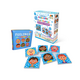 Carte si stickere pentru baie care isi schimba culoarea Emotii, +12 luni, Buddy&Barney 641842