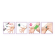 Tatuaje pentru fete Glitter, +8 ani, 75 modele, Buki 641867
