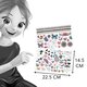 Tatuaje pentru fete Glitter, +8 ani, 75 modele, Buki 641864