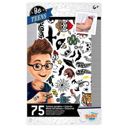 Tatuaje pentru baieti, +6 ani, Buki