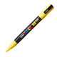 Marker acrilic PC-3M Fine, Galben 2, Posca 641959