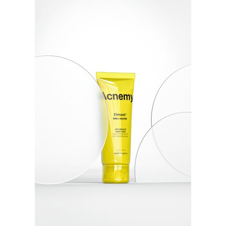 Masca de fata pentru semne Post-Acneice cu BHA si sulf, 100 ml, Acnemy 688712