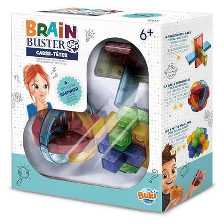 Joc Brain Buster Incepatori, +6 ani, Buki 642058