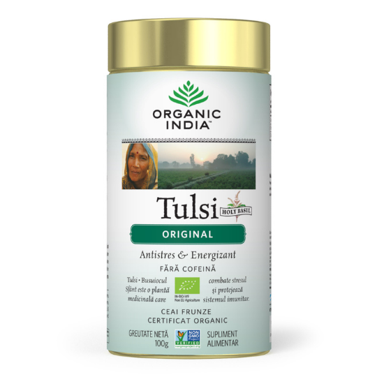 Ceai Tulsi Original, 100 g, Organic India