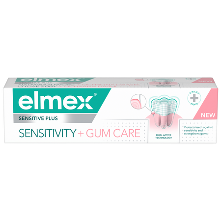 Pasta de dinti Sensitive Plus Gum, ml, Elmex