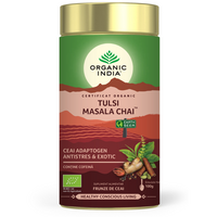 Tulsi Masala Chai Relaxant si Regenerant Bio, 100g, Organic India