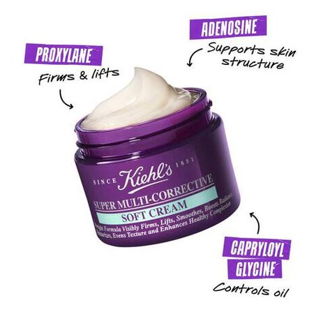 Crema de fata multi-corectoare Soft Super Multi-Corrective, 50 ml, Kiehl's 642260