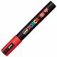 Marker acrilic PC-5M Medium, Rosu M, Posca 642253