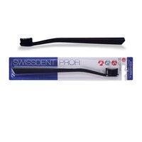 Periuta de dinti neagra Soft-Medium, 1 bucata, Swissdent