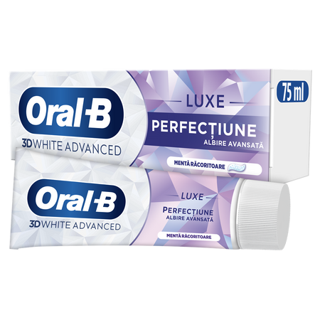 Pasta de dinti Pro 3D White Advandced Luxe Perfection, 75 ml, Oral-B 642271