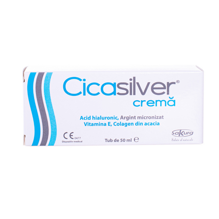 CicaSilver crema, 50 ml, Sakura Italia 642285