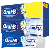Pasta de dinti Complete Protect & Clean, 2x75 ml, Oral-B