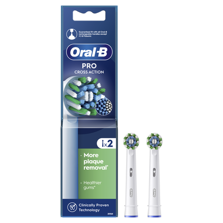 Rezerve periuta de dinti electrica Cross Action, 2 bucati, Oral-B 642314