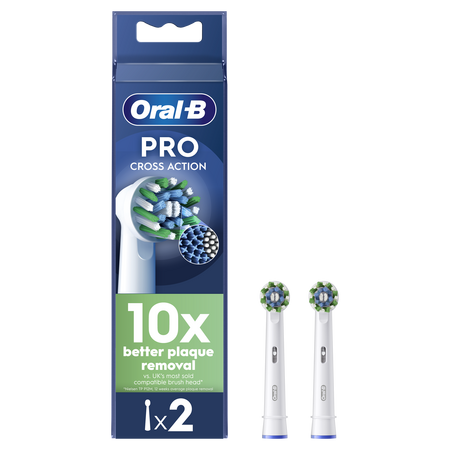 Rezerve periuta de dinti electrica Cross Action, 2 buc, Oral-B