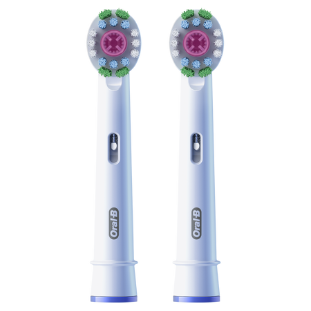 Rezerve periuta de dinti electrica 3D White, 2 buc, Oral-B 642318