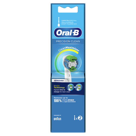 Capete de rezerva pentru periuta de dinti electrica Precision Clean, 2 buc, Oral-B 642321