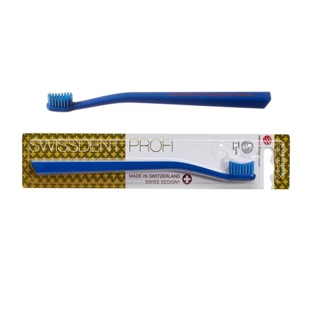 Periuta de dinti albastra Medium, 1 bucata, Swissdent