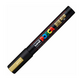 Marker acrilic PC-5M Medium, Auriu 25, Posca 642504