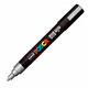 Marker acrilic PC-5M Medium, Argintiu 26, Posca 642511