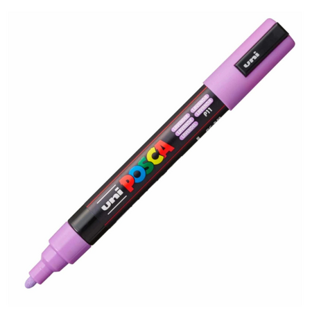 Marker acrilic PC-5M Medium, Lavanda P11, Posca 642521